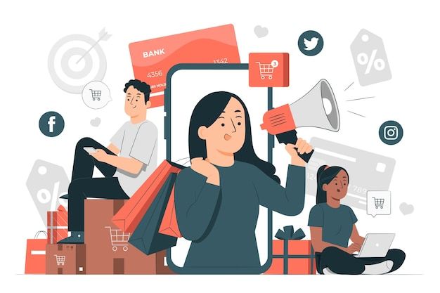 أقسام التسويق الإلكتروني: